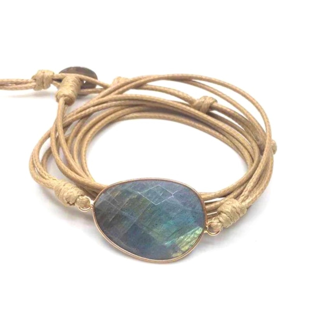 Labradorite bracelet